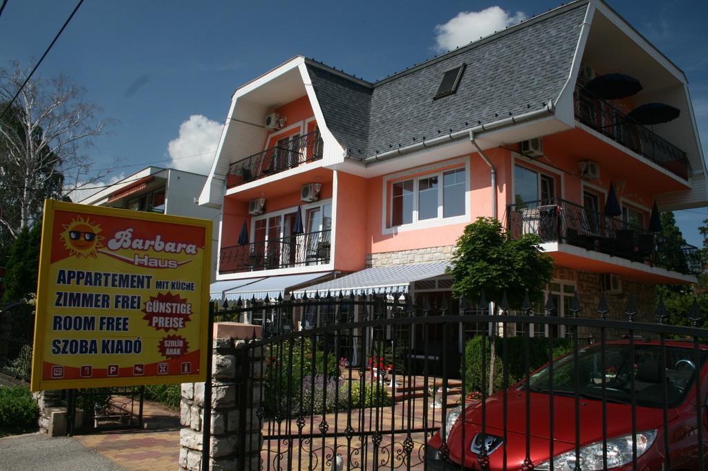 Barbara Vendégház Balatonfüred Exterior foto